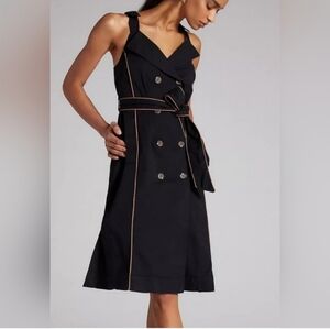 💖💖 NWT Anthropologie  Maeve Trench Midi Dress Size 16W